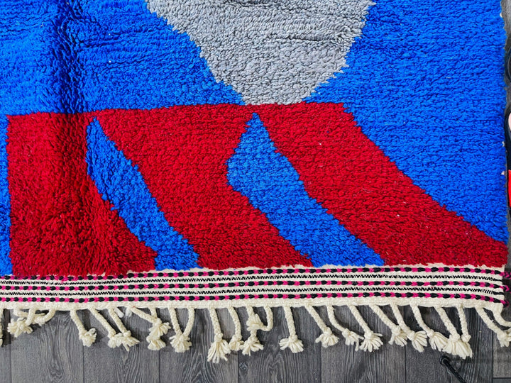 Stylish Berber Moroccan Rug  Beni Ourain Rug