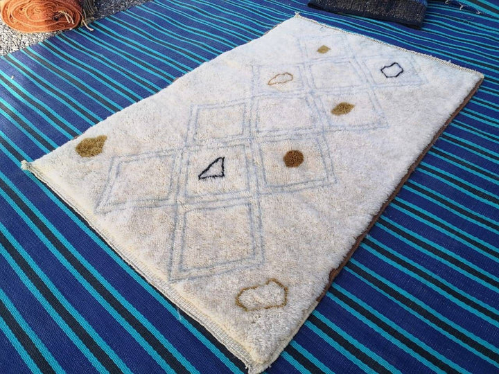 Made to order Mrirt rug, Wool rug, Premium quality,Moroccan rugs, Tapis berbre, Beni ourain rug, Berbere rugs, Beniouarain rug