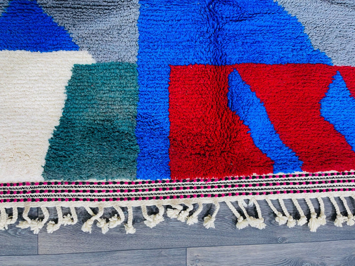 Stylish Berber Moroccan Rug  Beni Ourain Rug