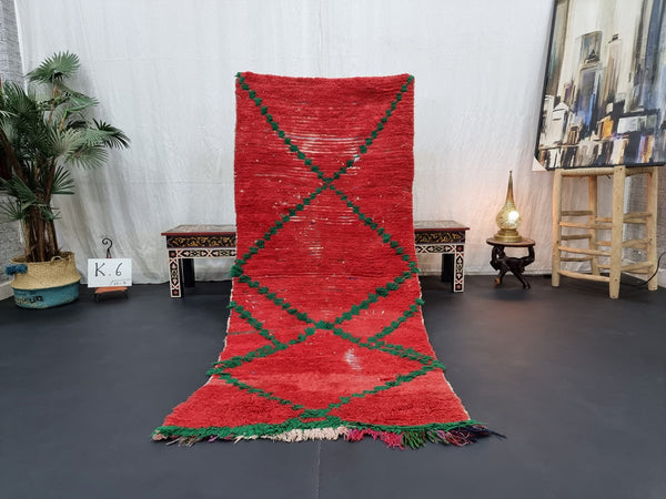 cute  rug, moroccan rug , berber rug, geometric rug, red and green  rug, tulu rug, handwoven rug, sheep wool rug, area rug