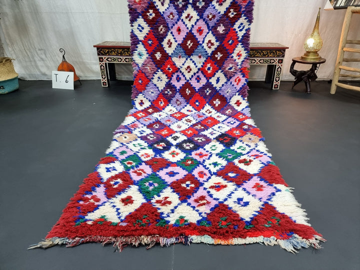 cute  rug, moroccan rug , berber rug, geometric rug, red  purple  rug, tulu rug, handwoven rug, sheep wool rug, area rug