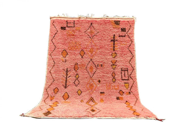 pink moroccan rug, berber rug, azilal rug, berber teppich, wool rug, pink carpet, large area rug, handwoven rug, azilal carpet, beni rug