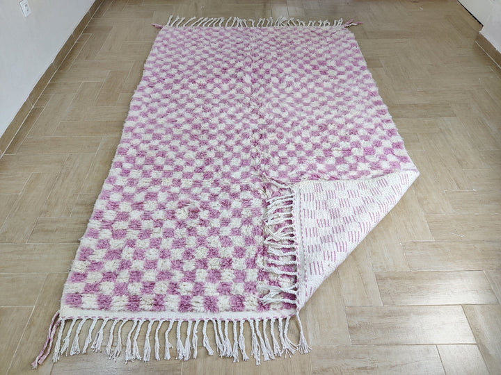 pink moroccan rug, berber rug, azilal rug, berber teppich, wool rug, pink carpet, large area rug, handwoven rug, azilal carpet, beni rug